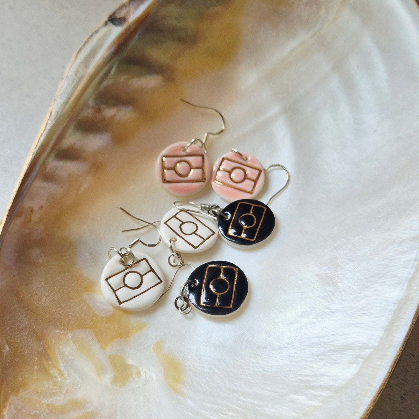 Handmade Clay Designer Earrings